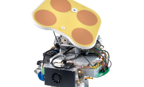 Cut out image of a satellite communications solution